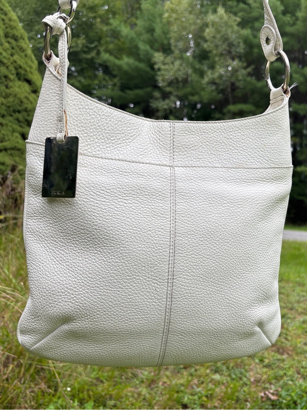 Furla Pebbled Leather Crossbody Bag